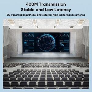 호환 400M 1080P 5G 무선 HDMI 오디오송수신기 확장기 (카메라  노트북  PC  PS3/PS4에서 TV 모니터  프로