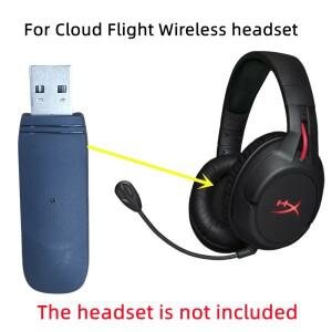 호환 킹스턴 하이퍼엑스 클라우드 플라이트 무선용 헤드셋 USB 동글 수신기
