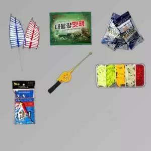 릴 낚시대 얼음 산천어 웜 빙어 채비 송어 견지대