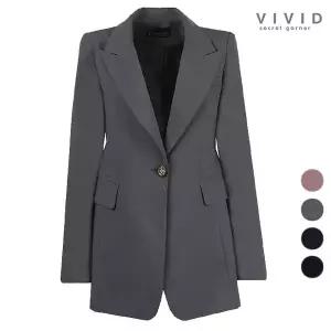 비비드시크릿가너 VIVID 여성 갱카라 스판 봄가을 정장자켓 3320095