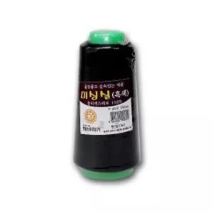[룽스_61]해바라기 색실 미싱실(흑색)