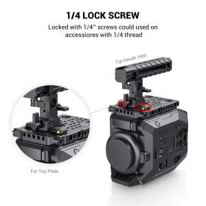 호환 SmallRig 퀵 릴리스 나토 레일 카메라 리그  로우 프로파일 비디오 촬영 옵션  핸들  50mm