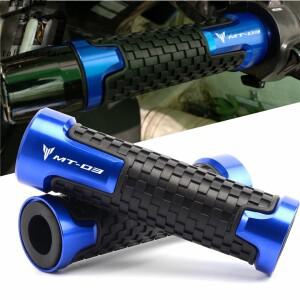 고품질 22mm 7/8 '브랜드의  오토바이 미끄럼 방지 핸들 그립 바 Yamaha MT03 MT 03 액세서리