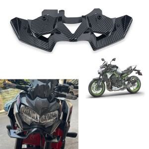 Z 900 오토바이 Naked Front Spoiler Winglet 공기 역학 윙 키트 스포일러 전나무 Kawasaki 2020