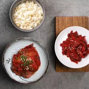 [설해담] 가자미식해 500g + 명태초무침 500g!