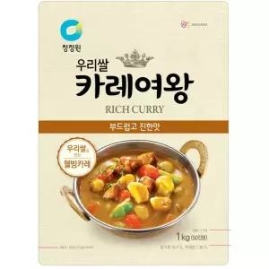 대상 청정원 우리쌀 카레여왕 1kg