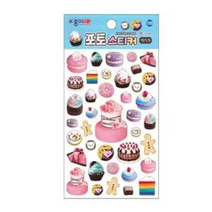 [룽스_61]포토스티커-케이크 교재 /유치원/어린이집