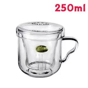 [룽스_61]250ml 필터컵 유리컵 유리머그 머그잔 유리필터컵
