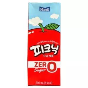 피크닉 제로 사과 200ml 48팩