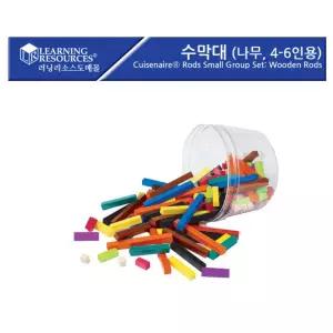수기초개념 나무수막대 (4-6인용) 키즈카페 나무장난감 창의력 우드장난감