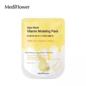 [메디플라워] 규조토 일회용 모델링팩 파우치 비타민 28g!