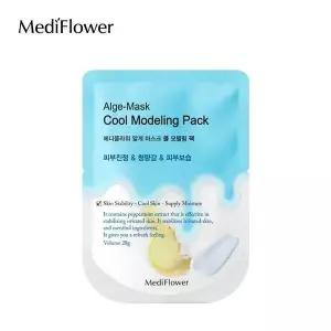 [메디플라워] 규조토 일회용 모델링팩 파우치 쿨 28g!