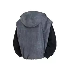 더러워 내추럴 민소매 나시 야상 후드 조끼 남친 가을 DUCHI3