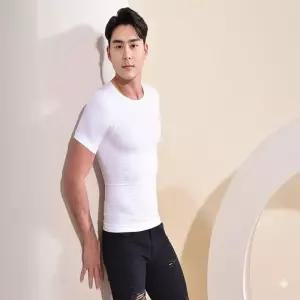 [룽스_62]민소매 이너웨어 반팔 상체보정 복부 뱃살 보정