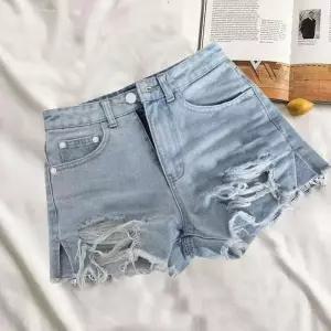 [룽스_62]연청 여자데님바지 데님 팬츠 여름 찢청 핫팬츠