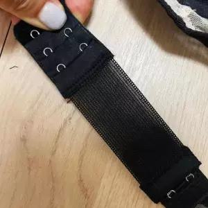 [룽스_62]2단 블랙 브래지어후크 브라연장후크