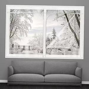 방풍비닐 창문용 초특대형(300x200cm) 외풍차단
