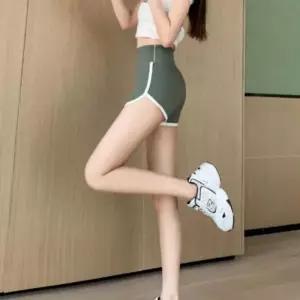 [라일리여성의류] Rly 여성 여름 슬림 숏 레깅스 반바지 하이웨스트 돌