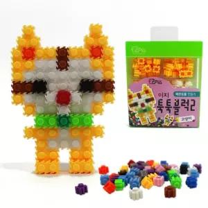 (이지툭툭블럭) 애완동물4_고양이/조립/블럭/미니/블록/놀이/만들기/어린이/장난감/선물/아동/완구/초등생