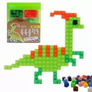 (이지툭툭블럭) 공룡3_파라사우롤로푸스/조립/블럭/미니/블록/놀이/만들기/어린이/장난감/선물/아동/완구