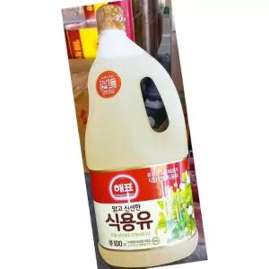 해표 대두유 1.8L 12개 식용유