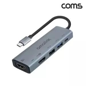USB C타입 to HDMI 2포트 듀얼 컨버터 듀얼모니터 확장 어댑터