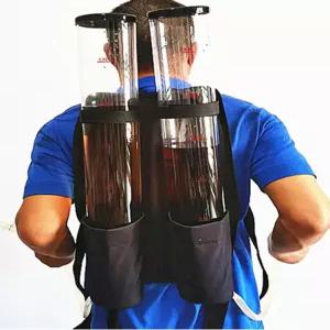맥주가방 야구장 맥주보이 음료수 배낭 원통형 페스티벌
