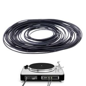 드라이브 스퀘어 벨트 고무 DVD 카세트 테이프 레코더 턴테이블 스트랩 1.2mm 10개