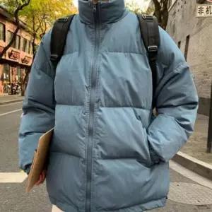 작업용패딩 남성패딩점퍼 학생 캐주얼점퍼 항공점퍼 겨울 오버핏