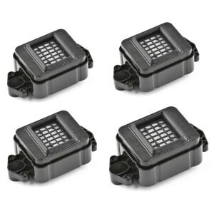 엡손 XP600 TX800 DX6 DX8 DX9 프린트 헤드 FA09050 F용 솔벤트 UV 프린터 캡 스테이션 4개 192040 플로터