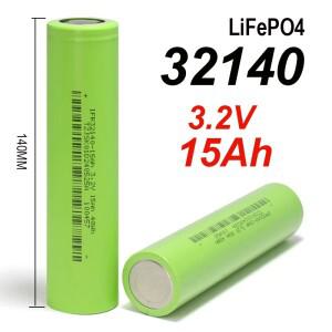 15Ah 3.2V  32140 DIY12V 24V Lifepo4 원통형 배터리 충전식 리튬인산철