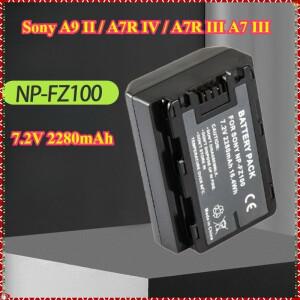 NPFZ100 카메라 배터리 소니 A9 II A7R IV ILCE-9 ILCE-7RM3 A6600 2개