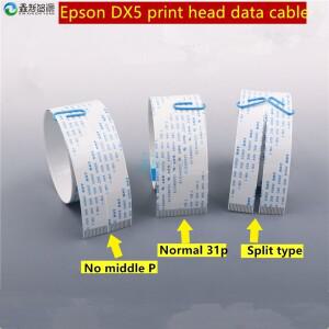 Epson F용 FFC 플랫 케이블 31P 2개 186010 DX5 프린트 헤드 데이터 에코 솔벤트 프린터 핀 EPSON
