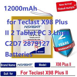 Teclast X98 Plus II 12000mAh 배터리 HSABAT 2 태블릿 PC 3 라인 C2D7 2879127