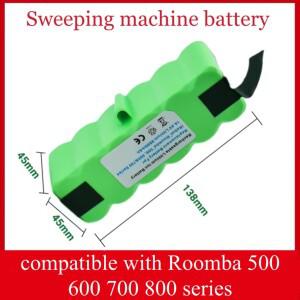 IRobot Roomba 500 600 700 800 시리즈 560 620 650 770 780 880  14.4V 9800mAh 충전식 리튬 배터리
