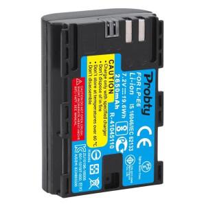 5Ds 6ds 80D 7D 60D R DSLR 카메라 용 전체 코딩 LP-E6 2650mAh 배터리 AKKU
