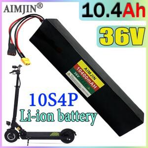 36V 10.4Ah 스쿠터 리튬 배터리 18650 10S4P 팩 750W-1000W용 다양한 운송 차량용 BMS 포함