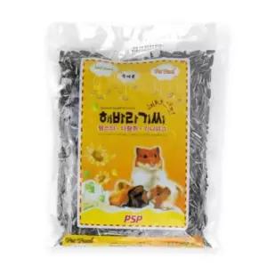 햄스터용해바라기씨 먹이씨앗 기니피그사료 380g