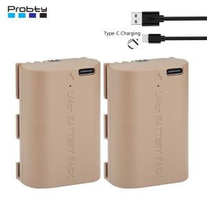 3200mAh LP-E6NH Canon EOS R R5 R6 60D 70D 80D 90D 5D IV 마크 카메라용 Type-C 입력으로 배터리 교체