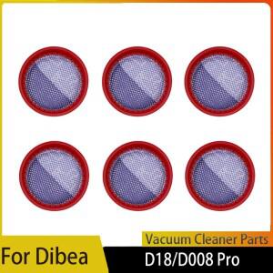 진공 청소기 필터 코어 교체 휴대용 액세서리 Dibea D18 D008Pro 용 스위퍼