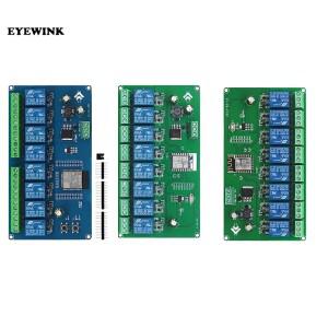 ESP8266 /ESP32 WIFI 8 채널 릴레이 모듈 esp-12f /ESP32-WROOM 개발 보드 전원 공급 장치 5V/7-28V