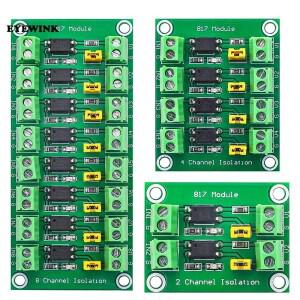 PC817 2 4 채널 광 커플러 절연 보드 전압 변환기 어댑터 3.3V ~ 5V 모듈 3.6-30V 드라이버 광전