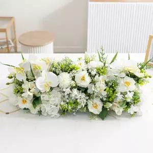 아트박스/플라워트리 수국 조화 꽃 센터피스 셀프웨딩 블리스 블링A 60cm