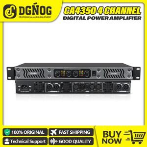 PA/DJ 전력 증폭기 4 채널 클래스 D 디지털 1U(8Ω) 350W(4Ω) 무대 KTV 회의 시스템용 550W DGNOG