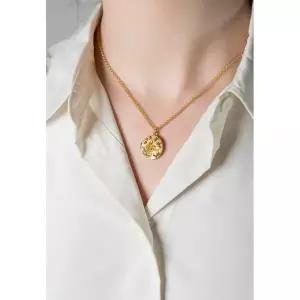FABLE ENGLAND FOX ACORN LOCKET - 목걸이 골드 coloured 그린 그외 각종 591850