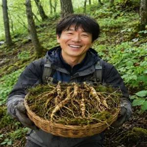 [산지픽] 강원도산양삼 12-15년근 심마니 산지직송 산양산삼 특 선물용 5뿌리+2등급서비스 3뿌리+엑기스1포