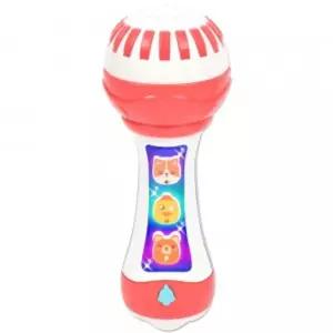 오즈 토이 동물 멜로디 마이크 빨강 동요 에코 음량 조절 노래방 장난감/메아리/완구/어린이집/유치원/아동