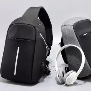 크로스백 USB 슬링백 여행 보조 가방 캠핑 옆 옆가방 슬릭백 남자슬링백 슬릭백가방