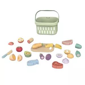 사고력 소근육발달 음식 매칭 자르기 원목퍼즐 소꿉놀이 공감능력 유아선물 생일