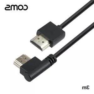 케이블 초슬림 네트워크장비 꺾임 우향 3m 8K4K 60Hz HDMI
